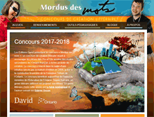 Tablet Screenshot of mordusdesmots.com